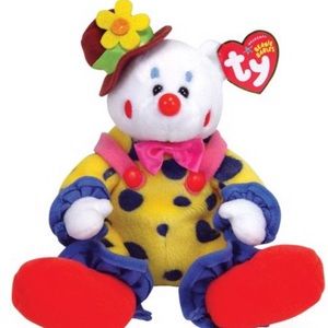Ty Beanie Baby Juggles the Clown Bear